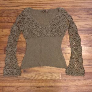 Vintage crocheted Sweater